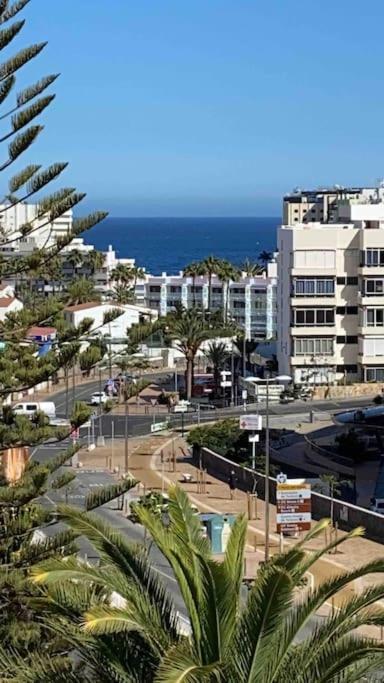 普拉亚戴尔雷安格莱斯Attico Playa De Ingles Con Parking E Piscina公寓 外观 照片